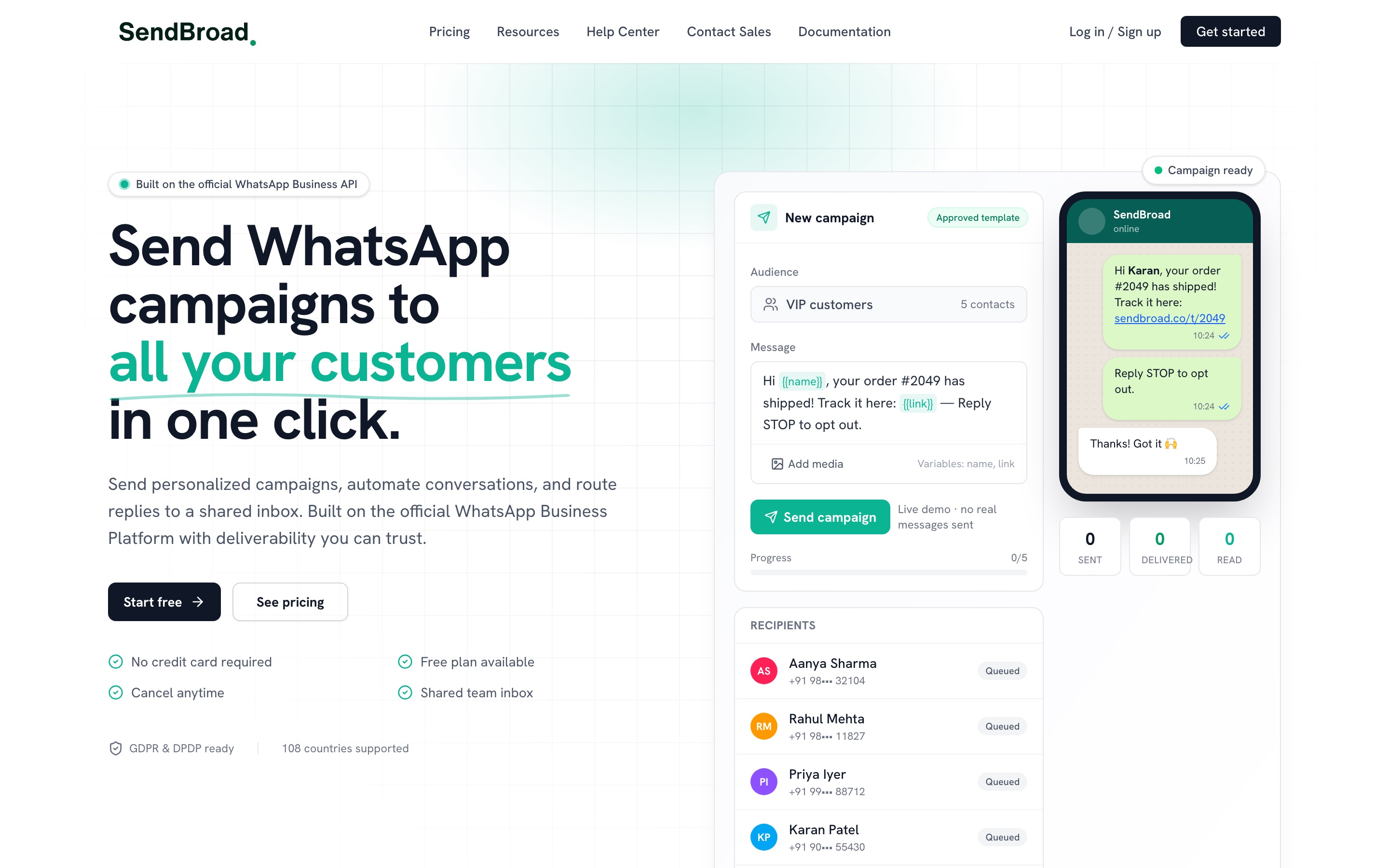 SendBroad case study